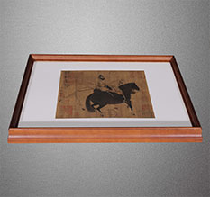 莱西书画装裱配框服务案例